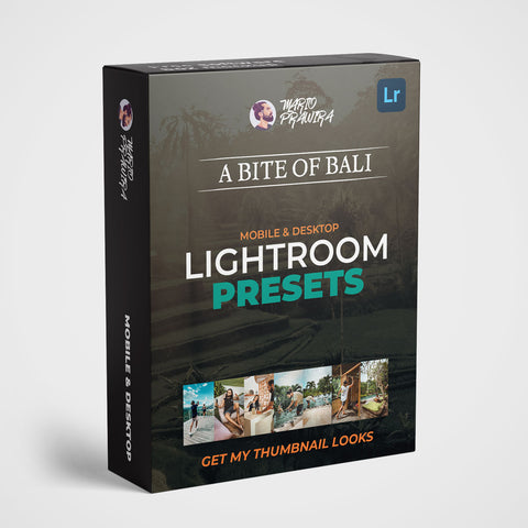 Lightroom Presets 'A Bite Of Bali'